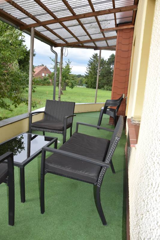 Überdachte Terrasse