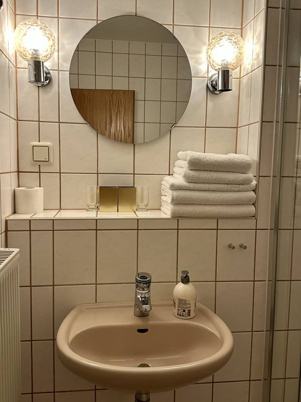 Zweibettzimmer – Bad
